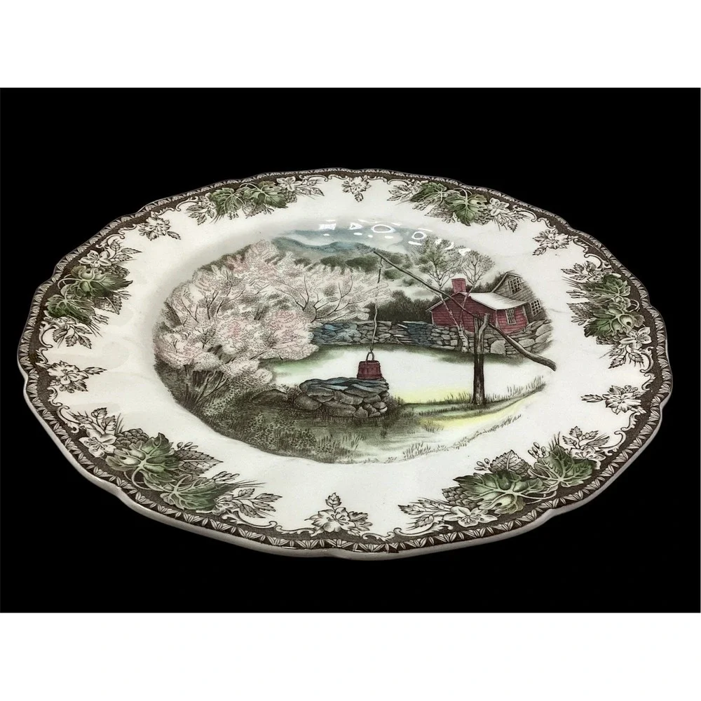 Johnson Brothers plate overall